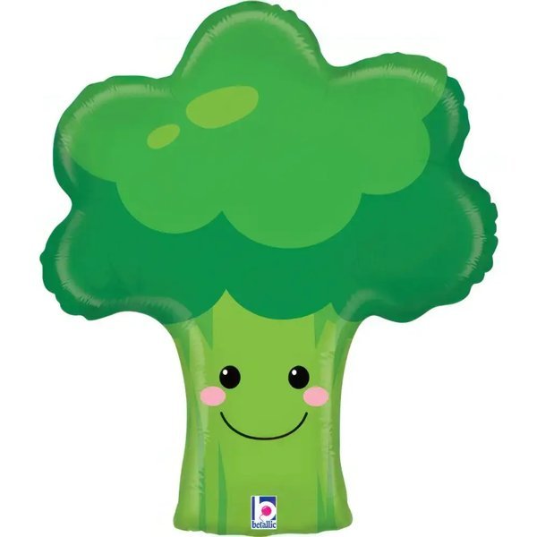 Broccoli Helium Ballon - Gevuld Met Helium - 64 cm - Ballonnenshop.nl