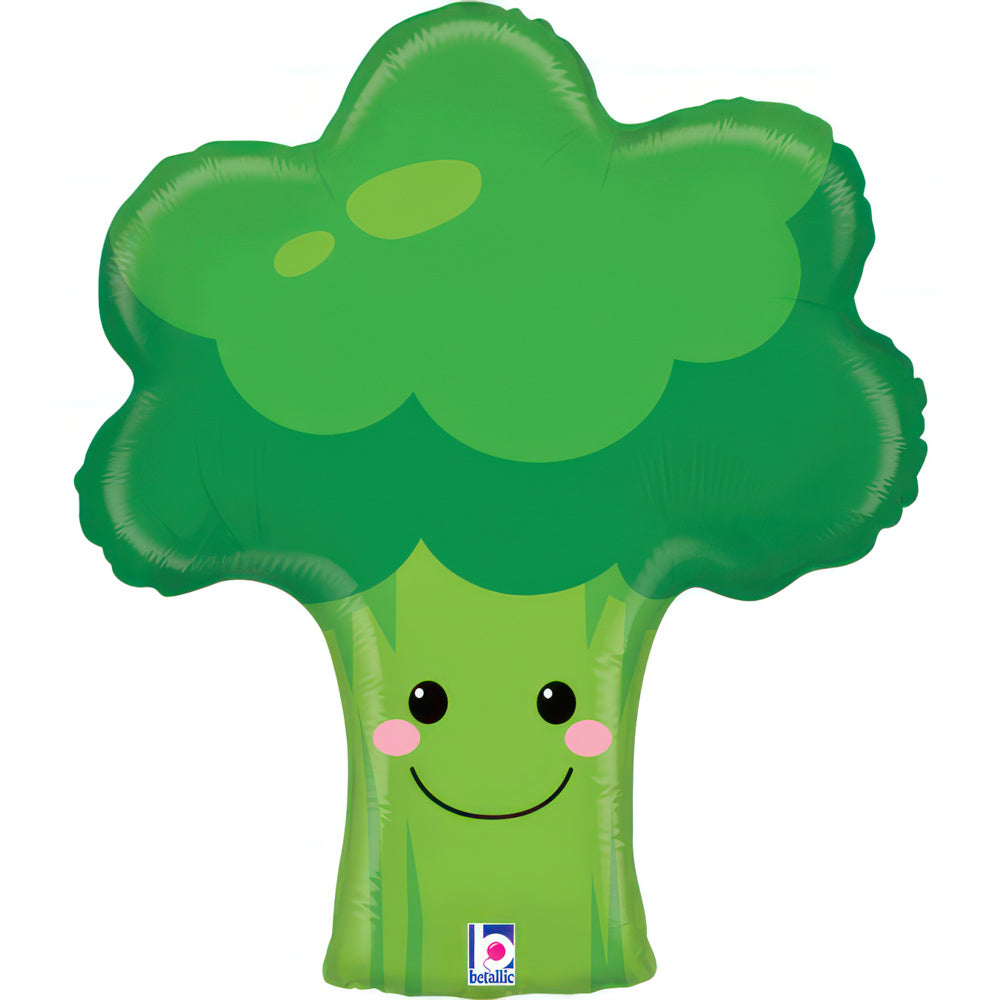 Broccoli Helium Ballon - Gevuld Met Helium - 64 cm