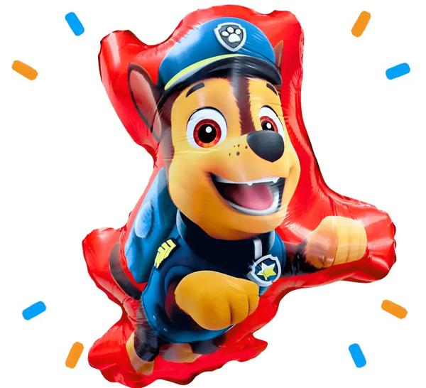 Chase Paw Patrol Helium Ballon - Gevuld Met Helium - 68 cm - Ballonnenshop.nl