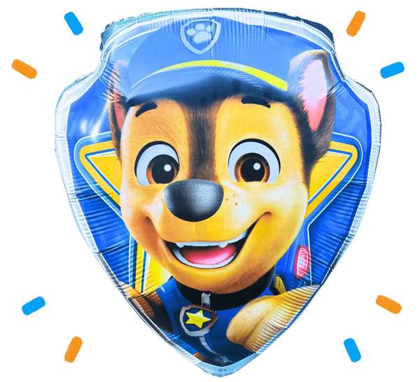 Chase Paw Patrol Helium Ballon - Gevuld Met Helium - 75 cm - Ballonnenshop.nl