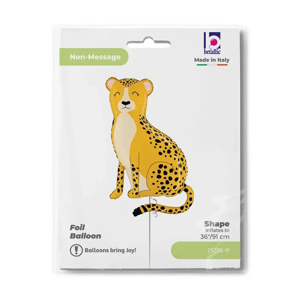 Cheetah Folie Ballon - 102 cm - Ballonnenshop.nl