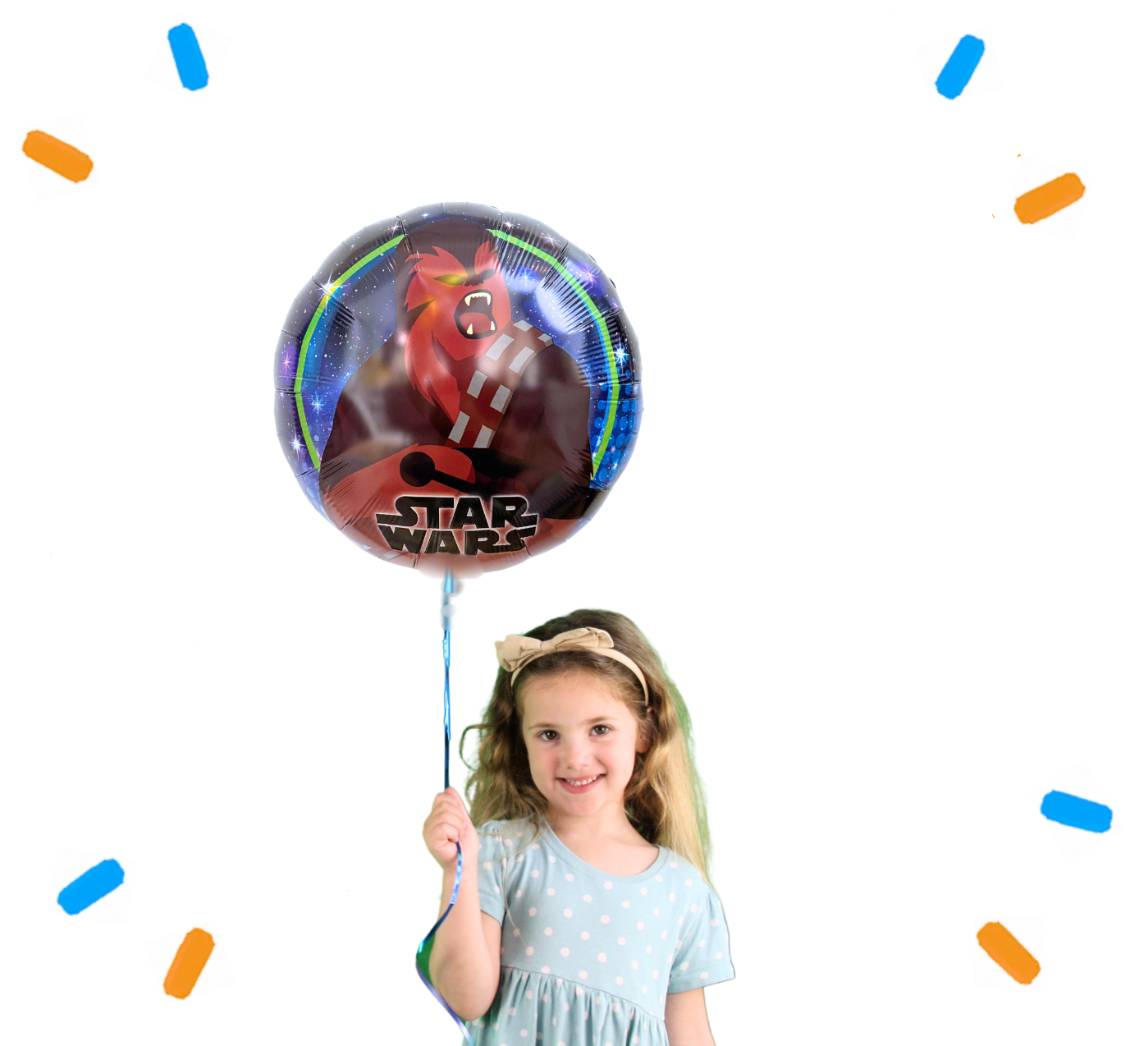 Chewbacca Helium Ballon - Gevuld Met Helium - 46 cm