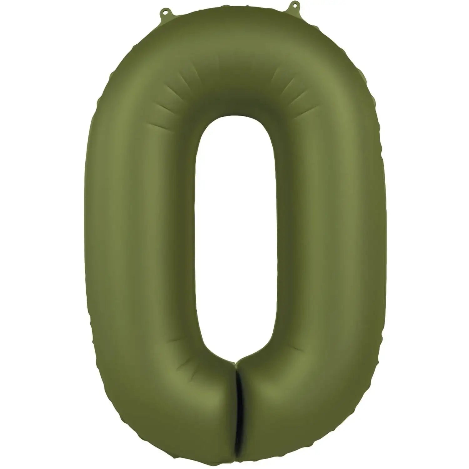 Cijfer Ballon 0 - Groen - 86 cm - Ballonnenshop.nl