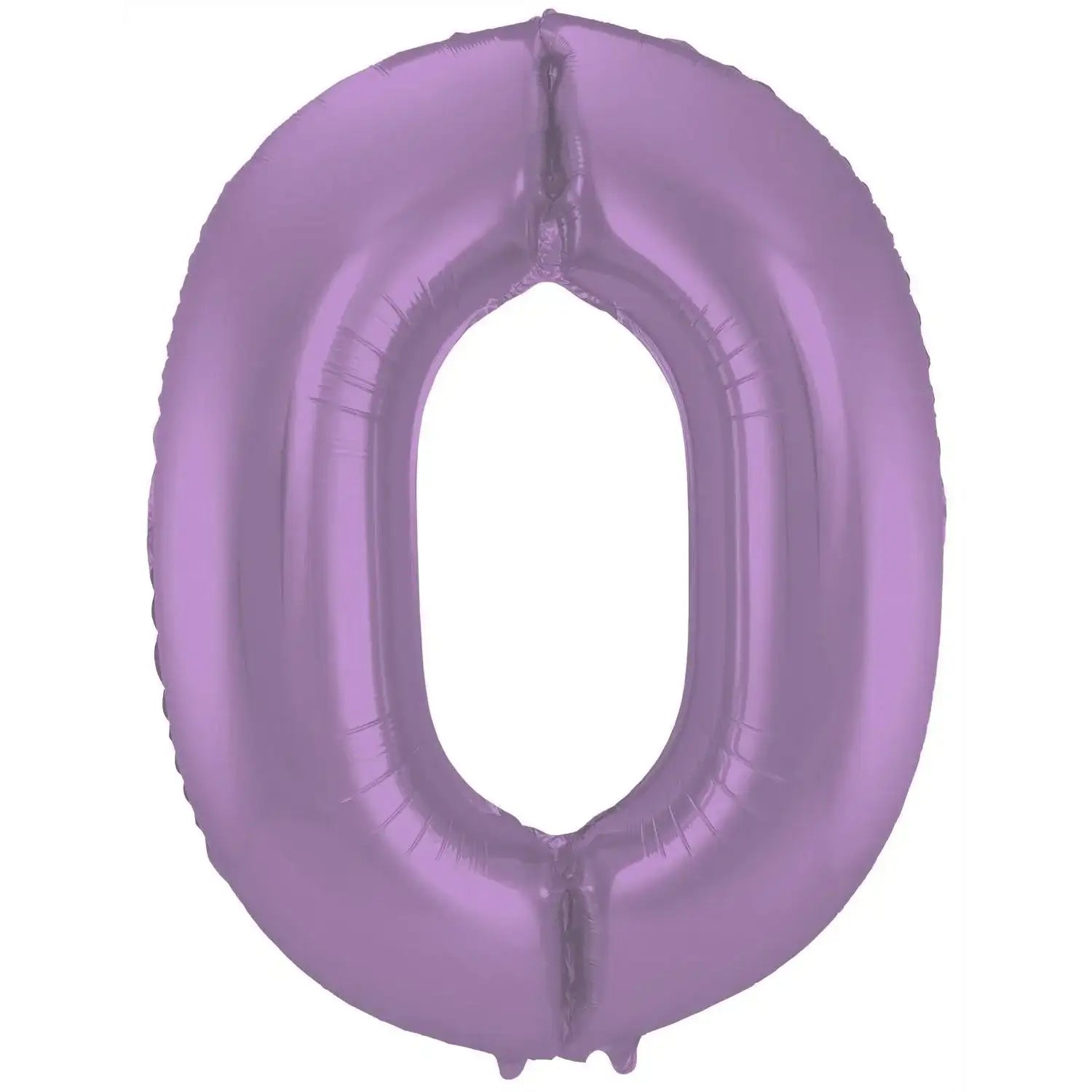 Cijfer Ballon 0 - Paars - 86 cm - Ballonnenshop.nl