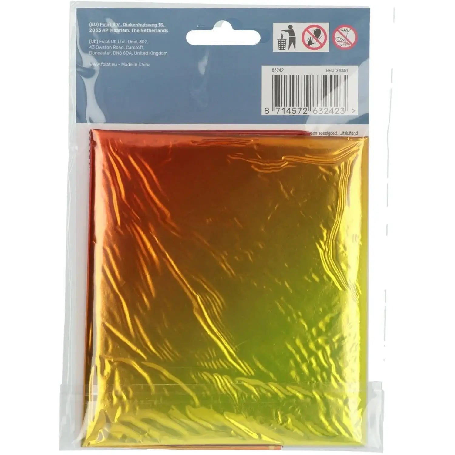 Cijfer Ballon 2 - Yummy Gummy - 86 cm - Ballonnenshop.nl