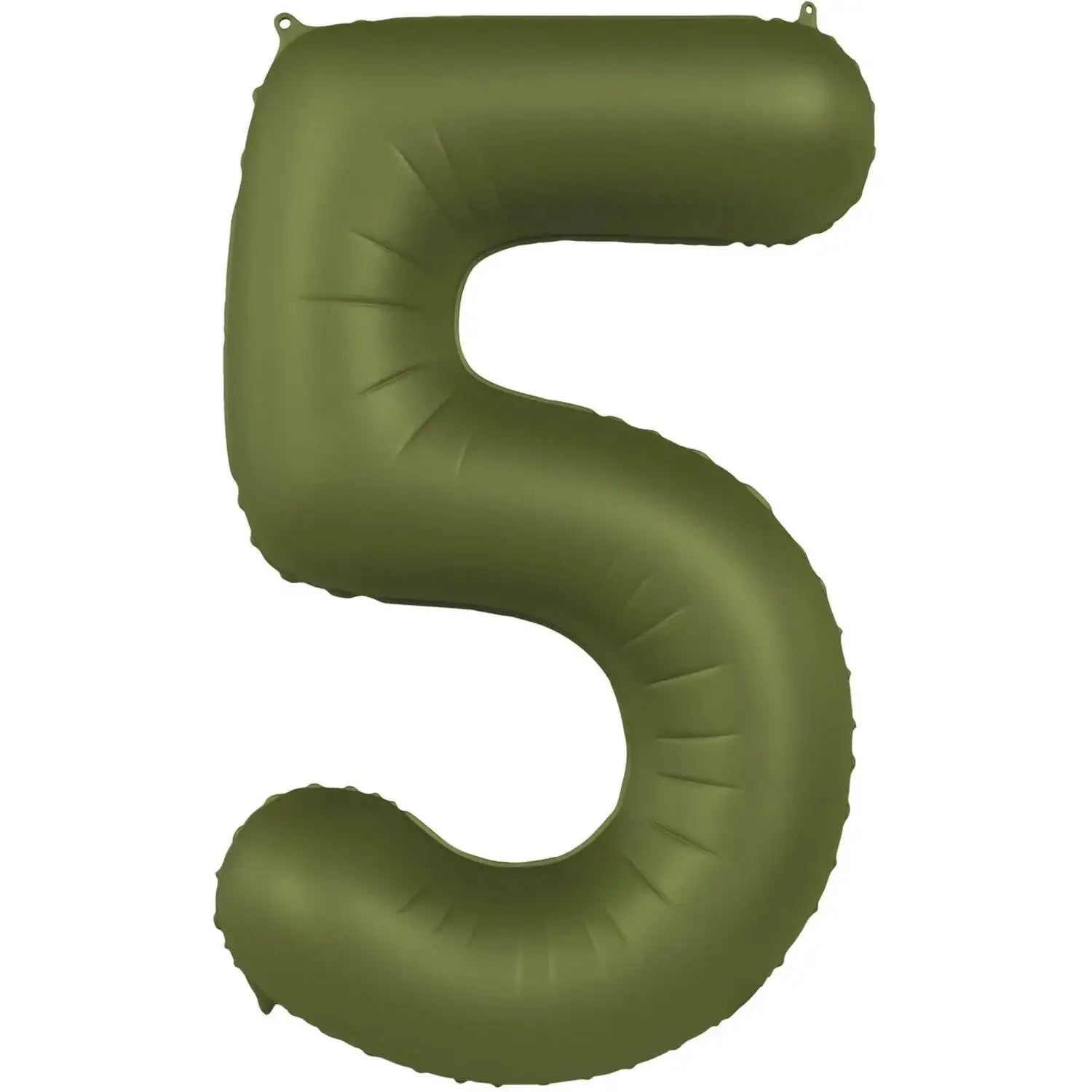 Cijfer Ballon 5 - Groen - 86 cm - Ballonnenshop.nl