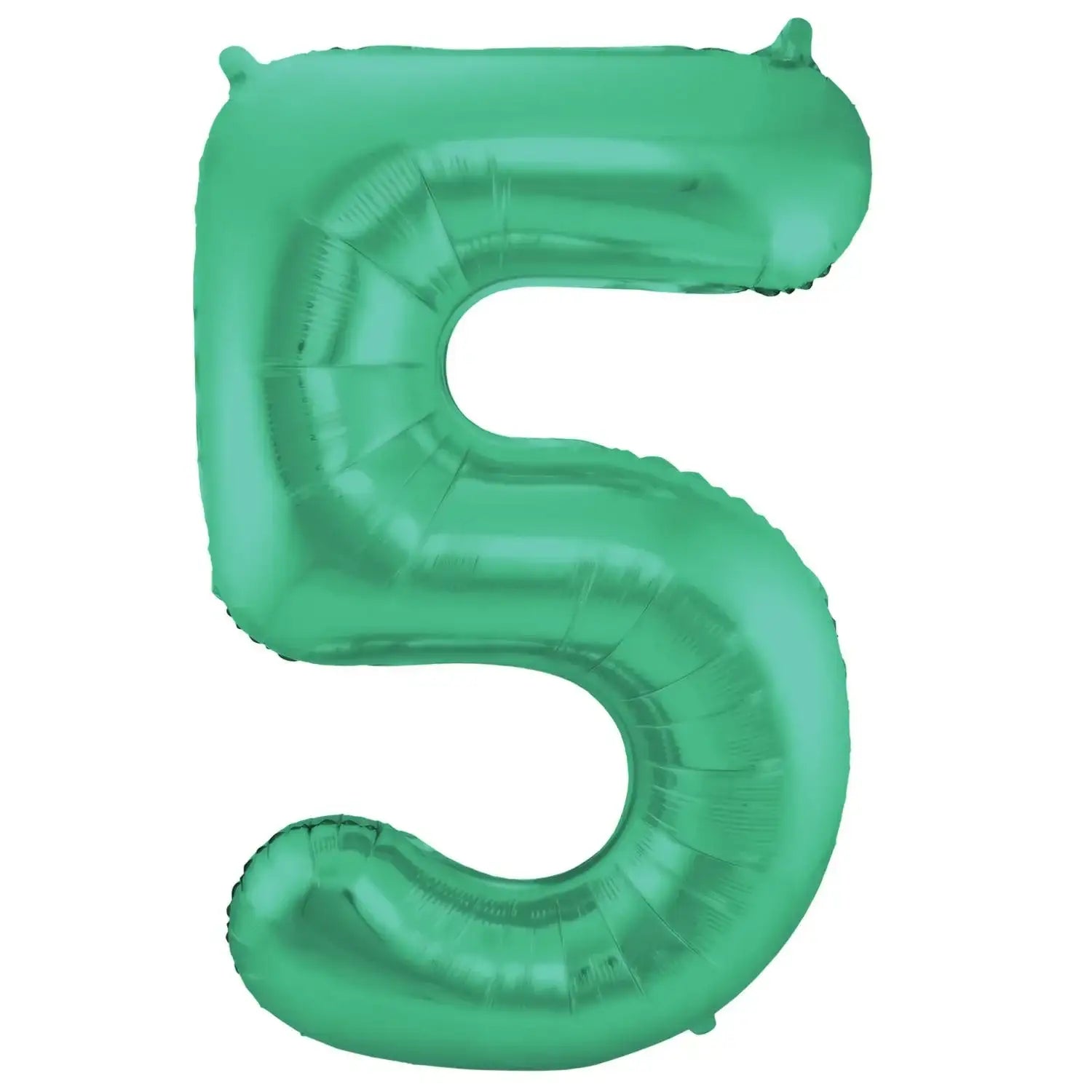Cijfer Ballon 5 - Licht Groen - 86 cm - Ballonnenshop.nl