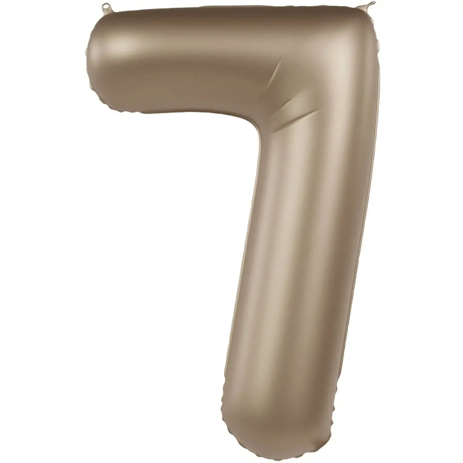 Cijfer Ballon 7 - Starlight Goud - 86 cm - Ballonnenshop.nl