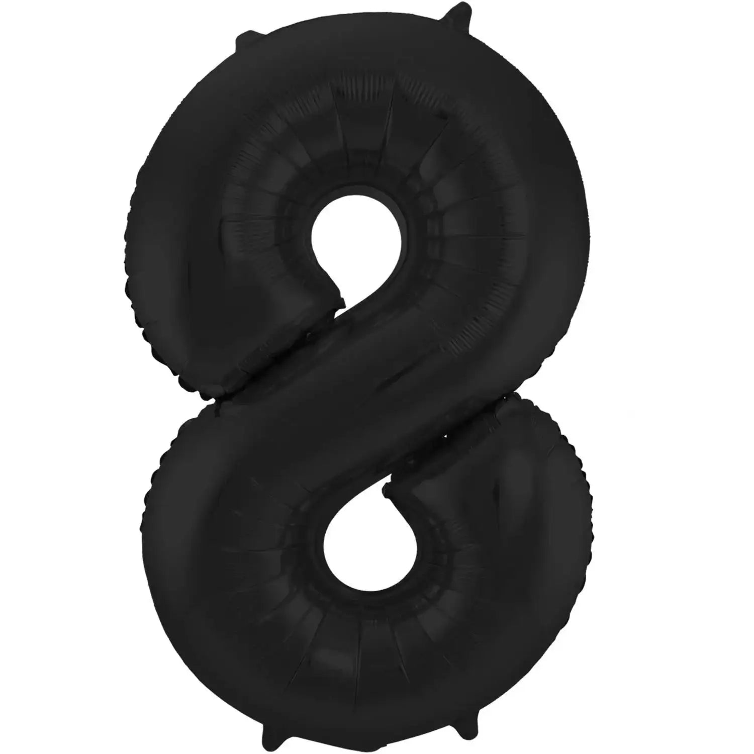 Cijfer Ballon 8 - Zwart - 86 cm - Ballonnenshop.nl