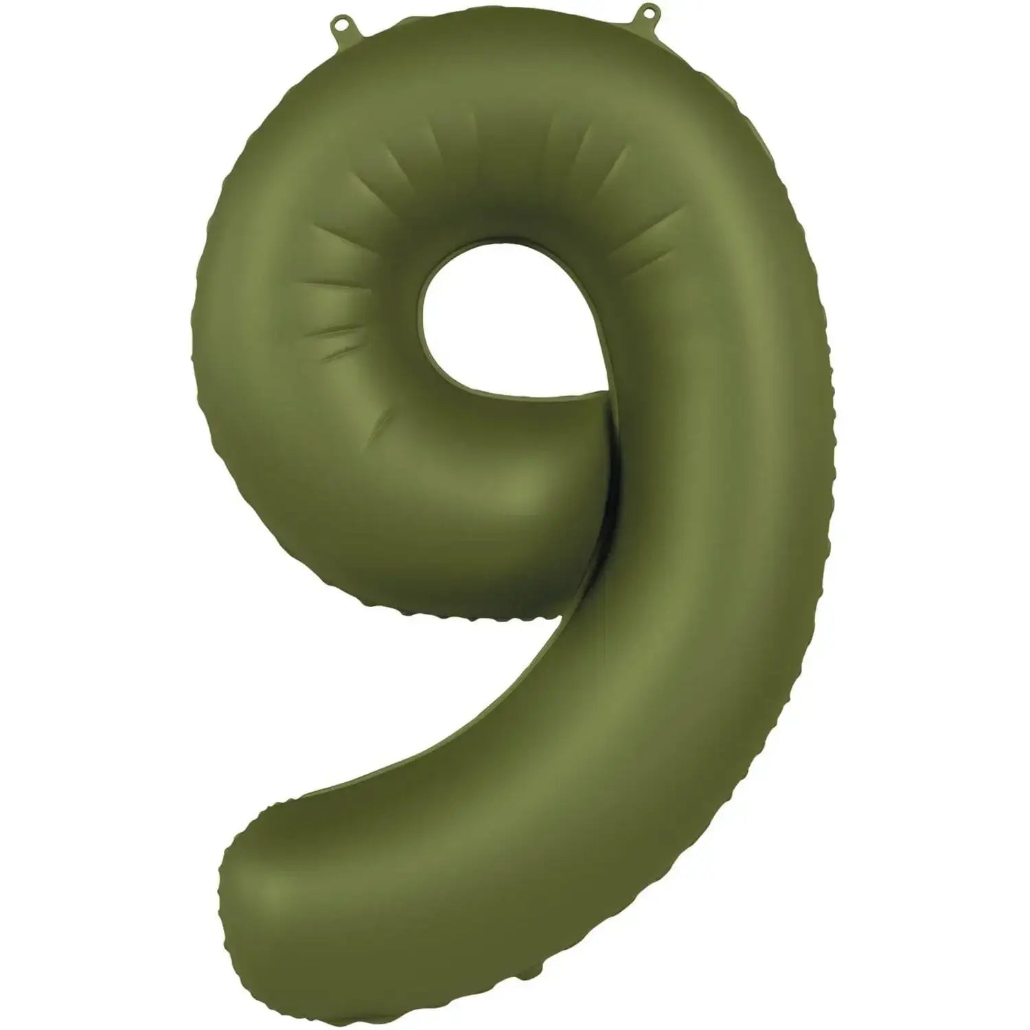 Cijfer Ballon 9 - Groen - 86 cm - Ballonnenshop.nl