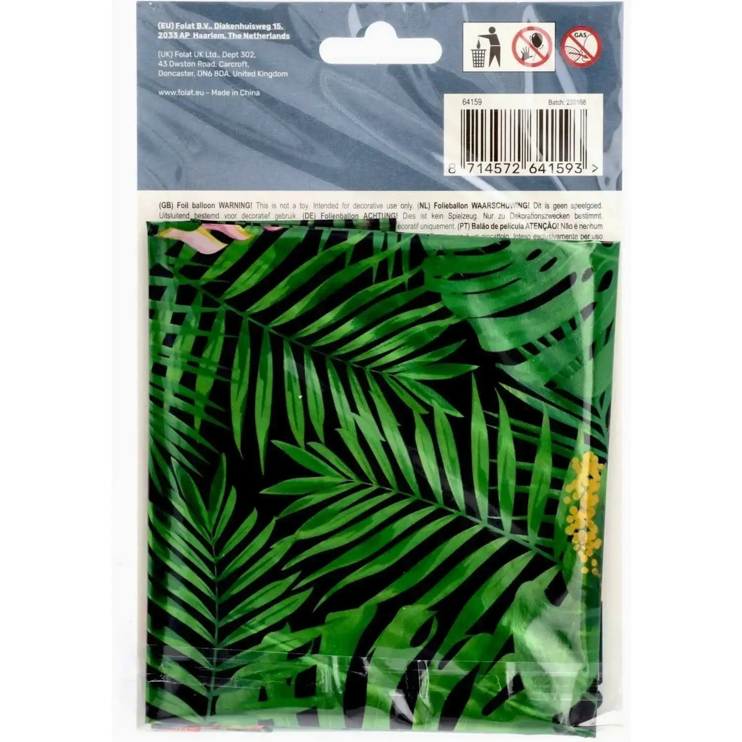 Cijfer Ballon 9 - Jungle - 86 cm - Ballonnenshop.nl
