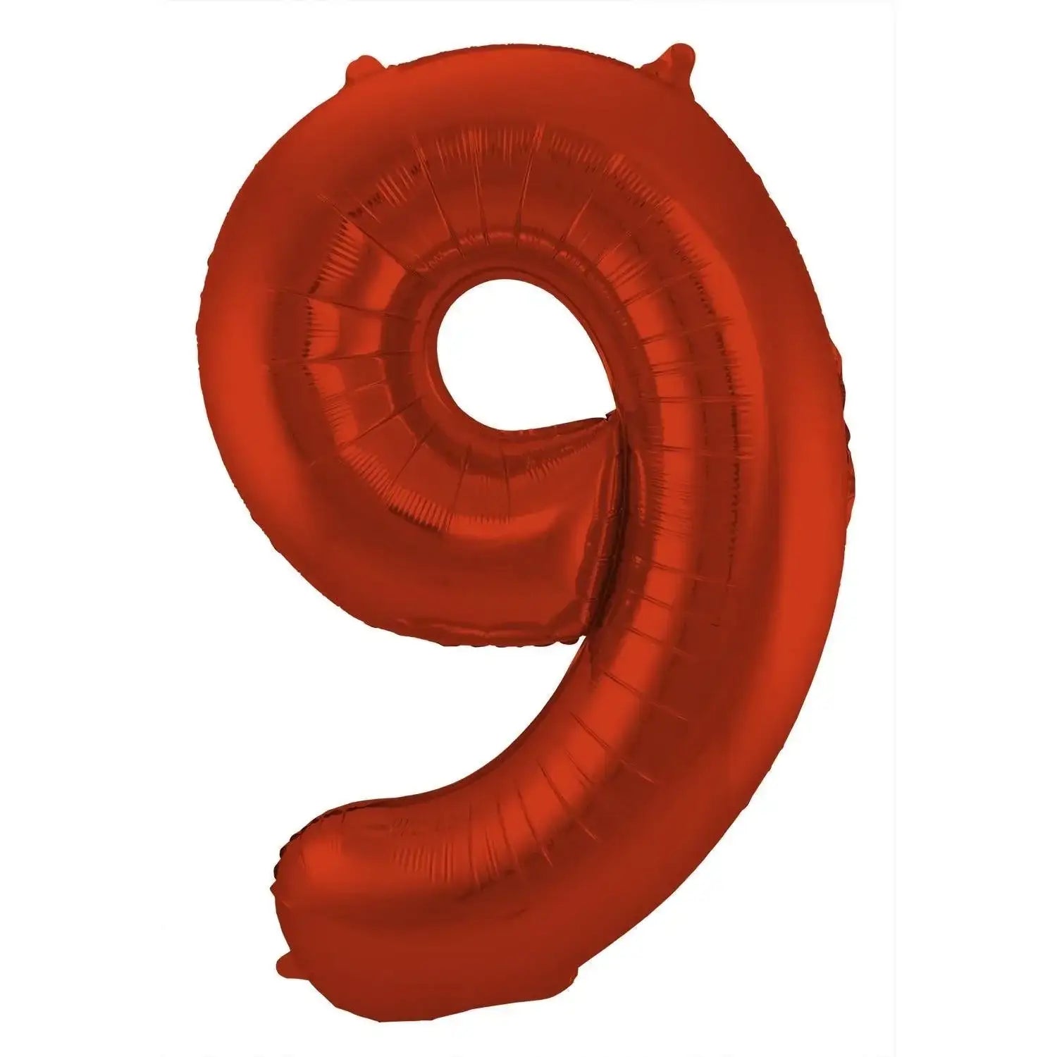 Cijfer Ballon 9 - Rood - 86 cm - Ballonnenshop.nl