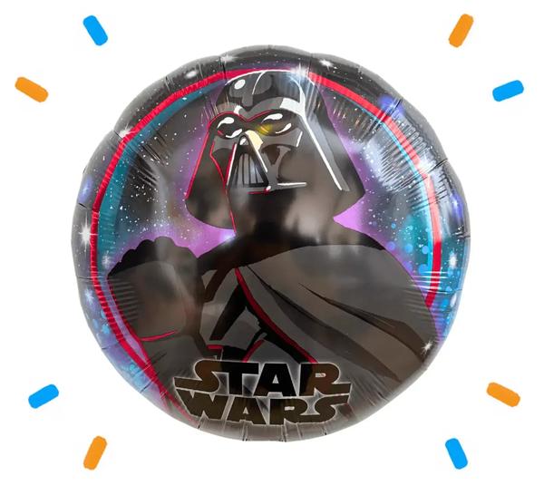 Darth Vader Helium Ballon - Gevuld Met Helium - 46 cm - Ballonnenshop.nl