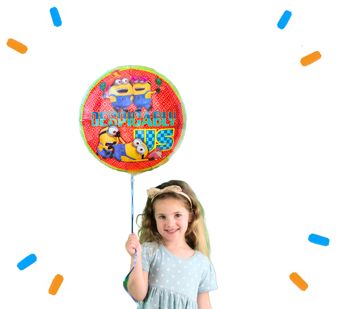 Despicably Us Minion Helium Ballon - Gevuld Met Helium - 46 cm