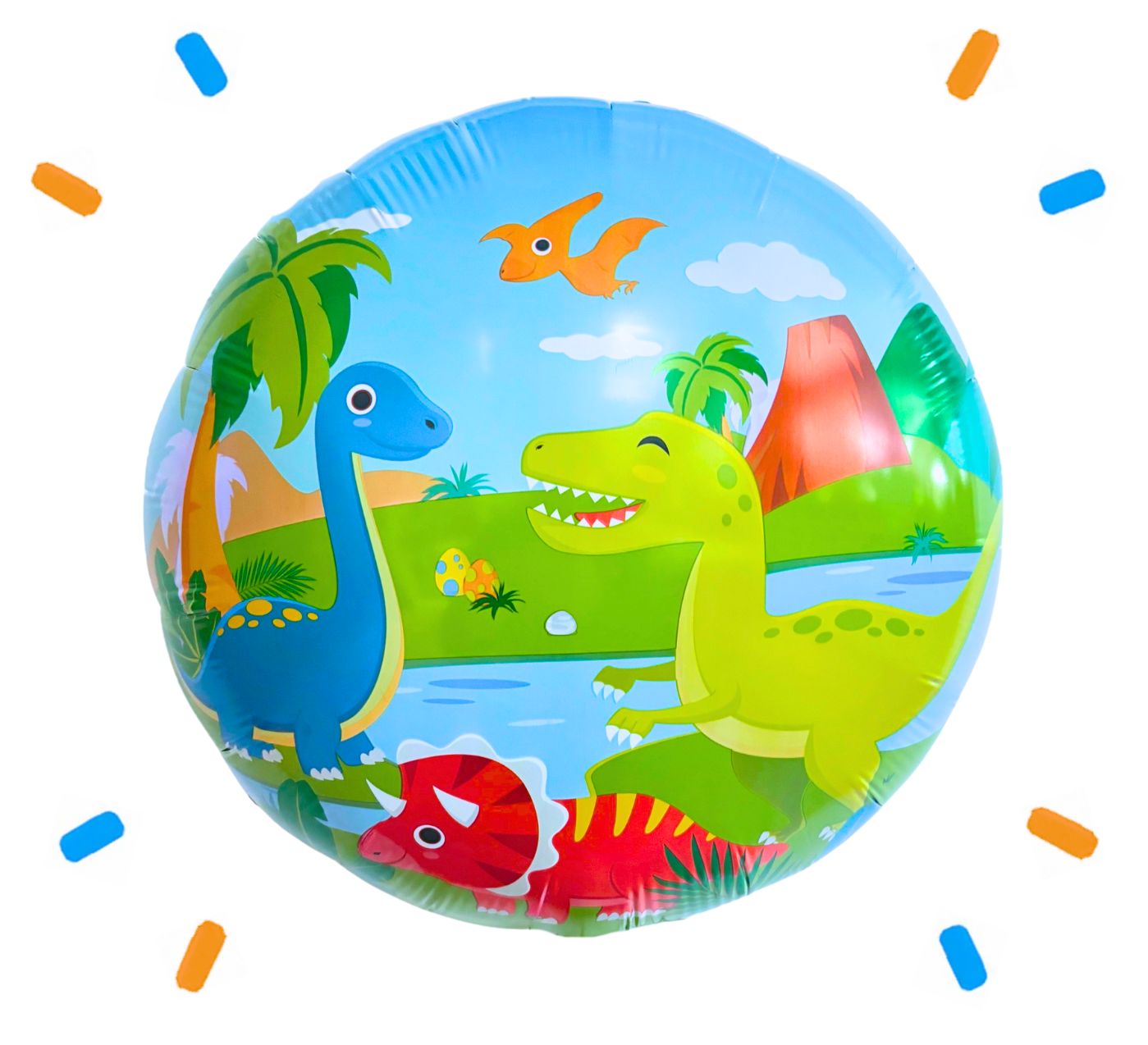 Dinosaurussen Helium Ballon - Gevuld Met Helium - 46 cm