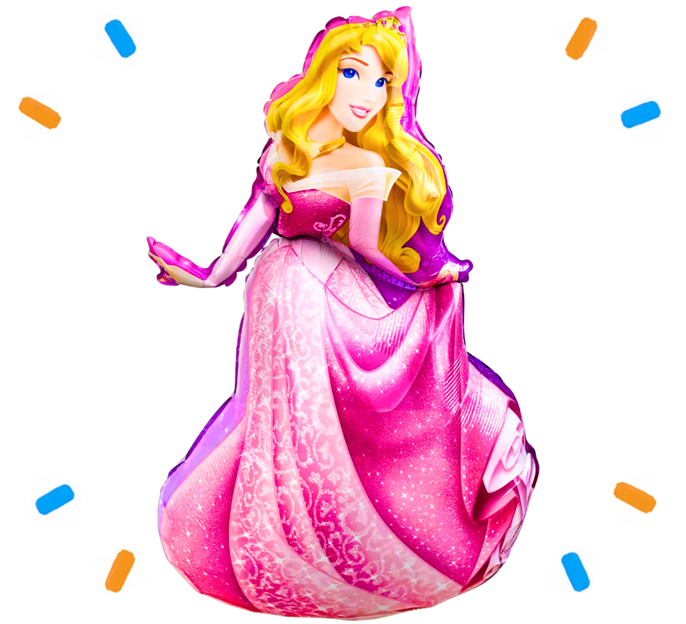 Doornroosje Disney Prinses XL Helium Ballon - Gevuld Met Helium - 86 cm