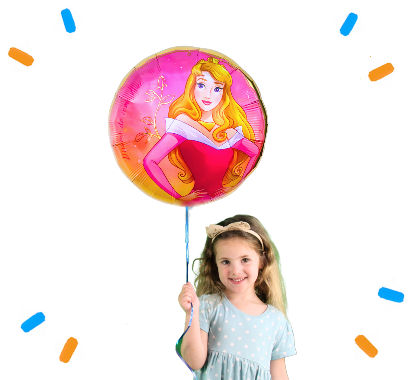 Doornroosje Disney Prinses Helium Ballon - Gevuld Met Helium - 46 cm