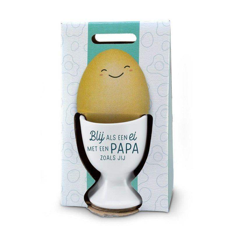 Eierdopje - Blij Met Papa - Ballonnenshop.nl