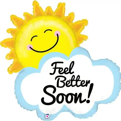 Feel Better Soon Helium Ballon - Gevuld Met Helium - 79 cm