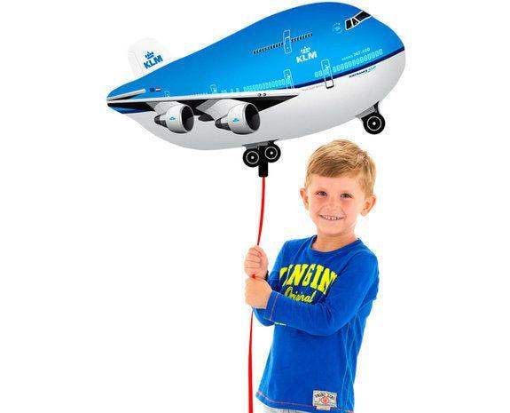 Folie Ballon KLM Vliegtuig - 95 cm - Ballonnenshop.nl