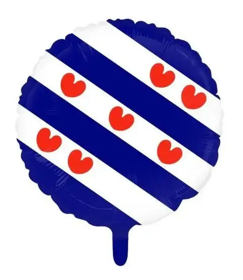 Friese Vlag Folie Ballon - 45 cm - Ballonnenshop.nl