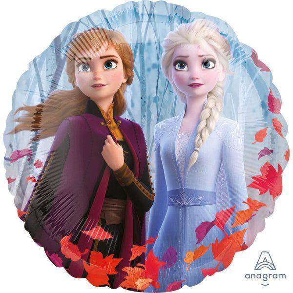Frozen Elsa en Anna Helium Ballon - Gevuld Met Helium - 43 cm - Ballonnenshop.nl
