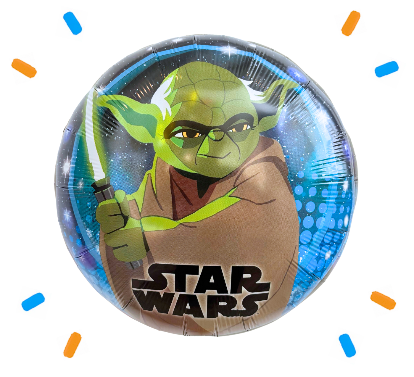 Galaxy Yoda Helium Ballon - Gevuld Met Helium - 46 cm
