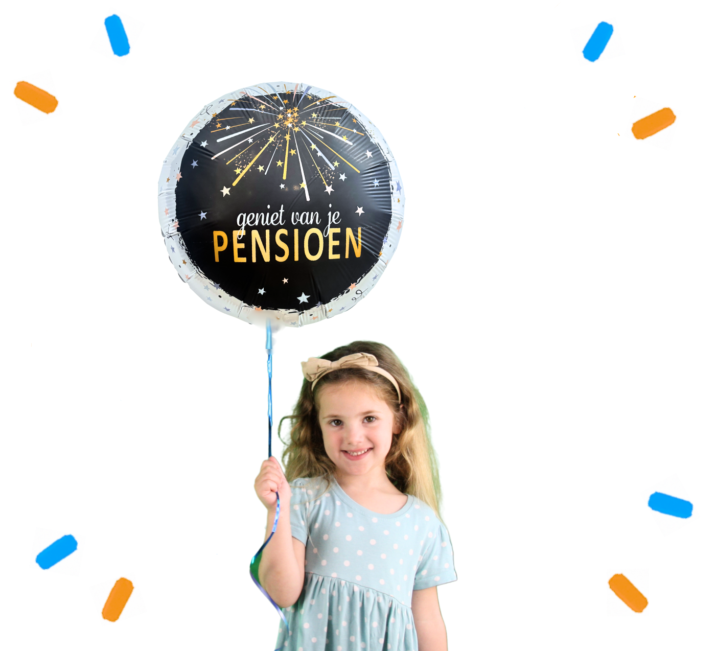 Geniet Van Je Pensioen Helium Ballon - Gevuld Met Helium - 43 cm