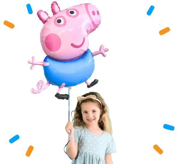 George Helium Ballon - Gevuld Met Helium - 76 cm - Ballonnenshop.nl