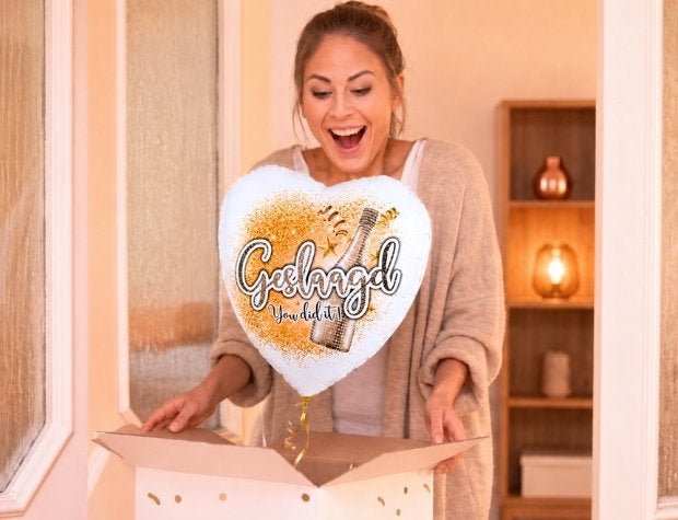 Geslaagd You Did It Helium Ballon - Gevuld Met Helium - 46 cm - Ballonnenshop.nl