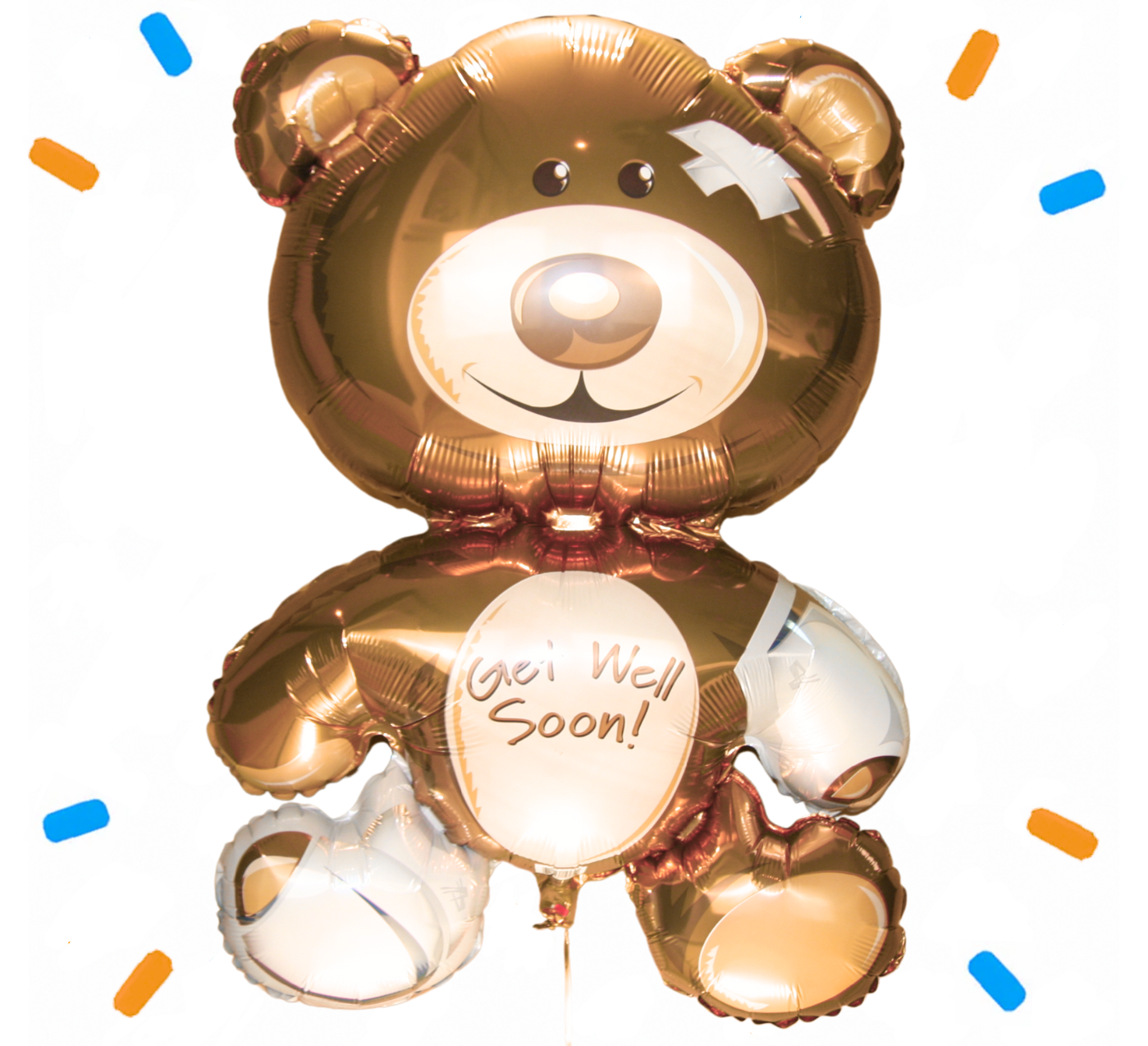 Get Well Soon Beer Helium Ballon - Gevuld Met Helium - 91 cm