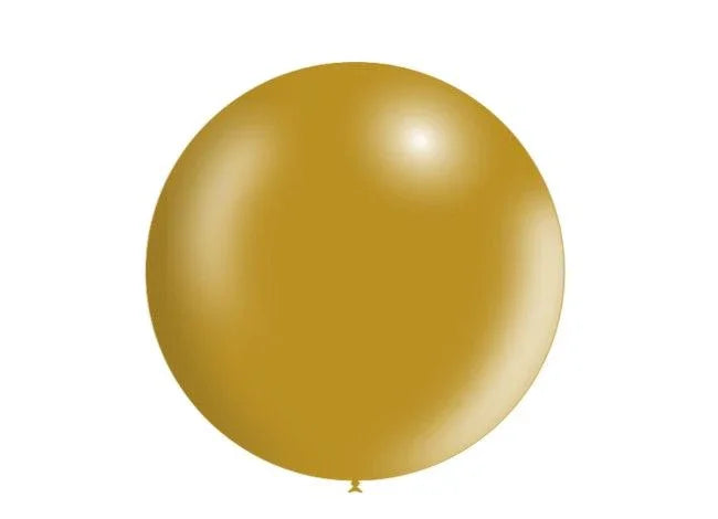 Gouden Mega Ballon Metallic 60 cm - Ballonnenshop.nl