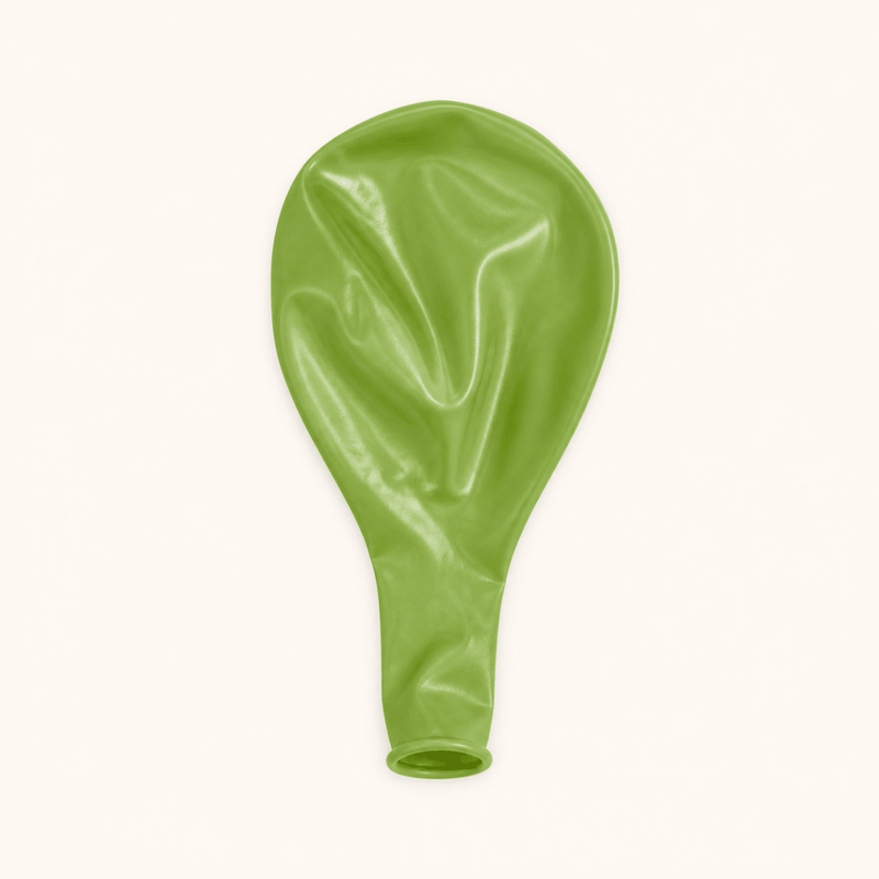 Groene Ballonnen Metallic 10 Stuks 30 cm - Ballonnenshop.nl