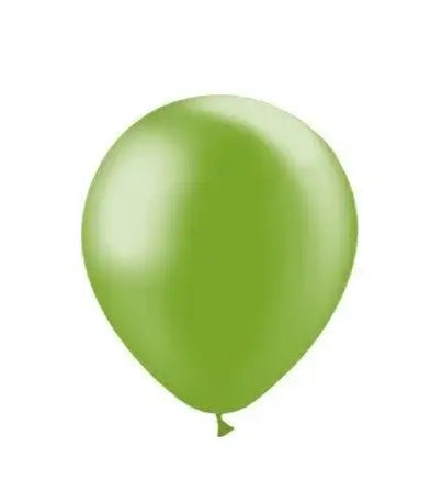 Groene Ballonnen Metallic 10 Stuks 30 cm - Ballonnenshop.nl
