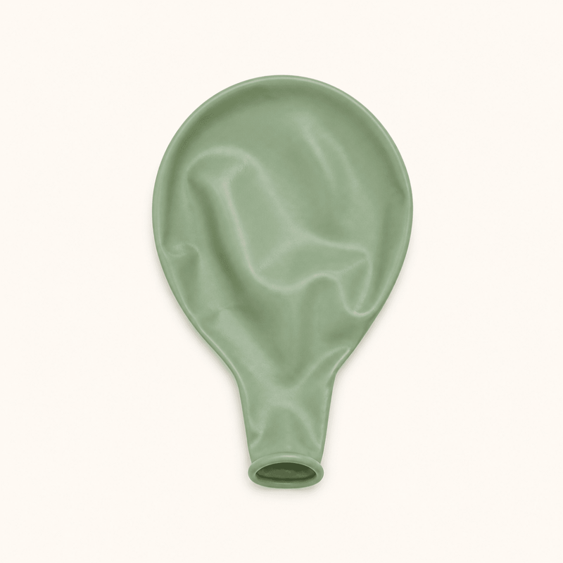Groene Ballonnen Vintage 10 Stuks 30 cm - Ballonnenshop.nl