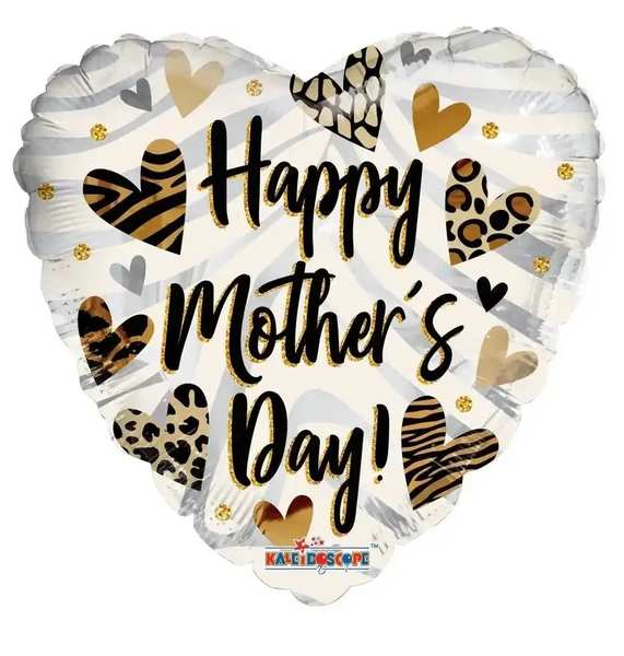 Happy Mother's Day Helium Ballon - Gevuld Met Helium - 46 cm - Ballonnenshop.nl