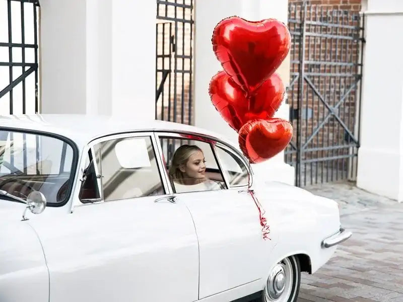 Hart Ballon Rood 45 cm - Ballonnenshop.nl