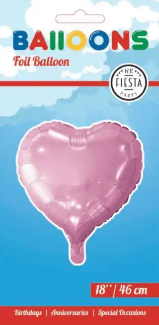 Helium Ballon Hart - Roze - 46 cm - Ballonnenshop.nl