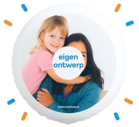 Helium Ballon Met Foto - 58 cm - Ballonnenshop.nl