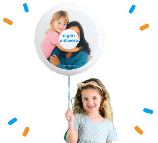 Helium Ballon Met Foto - 58 cm - Ballonnenshop.nl