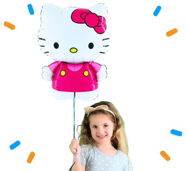 Hello Kitty Helium Ballon - Gevuld Met Helium - 81 cm - Ballonnenshop.nl
