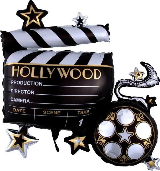 Hollywood Helium Ballon - Gevuld Met Helium - 76cm - Ballonnenshop.nl