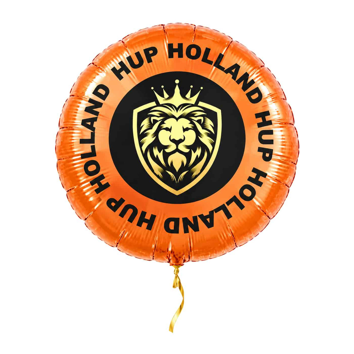 Hup Holland Hup Helium Ballon met helium en gouden lint