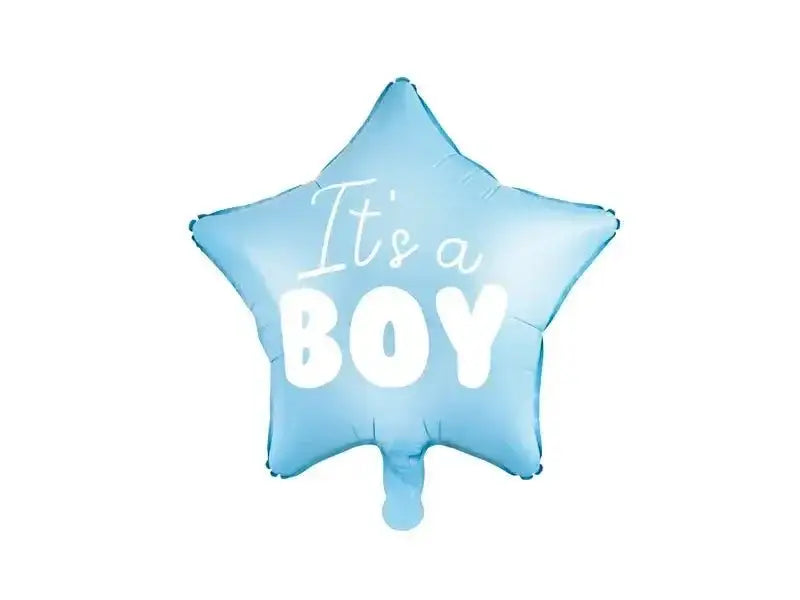 It's A Boy Helium Ballon - Gevuld Met Helium - 45 cm - Ballonnenshop.nl