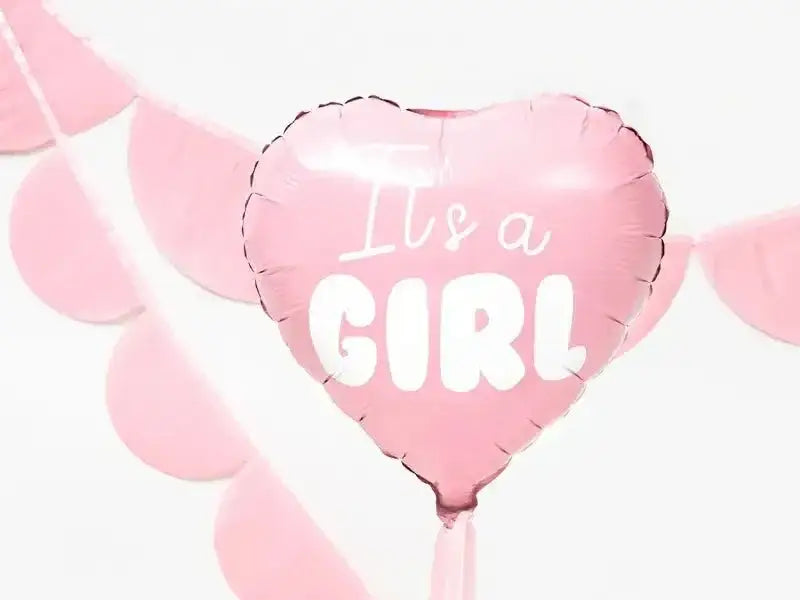 It's A Girl Folie Ballon 45 cm - Ballonnenshop.nl