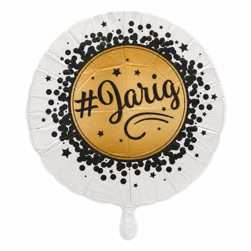 Jarig Folie Ballon - 43 cm - Ballonnenshop.nl