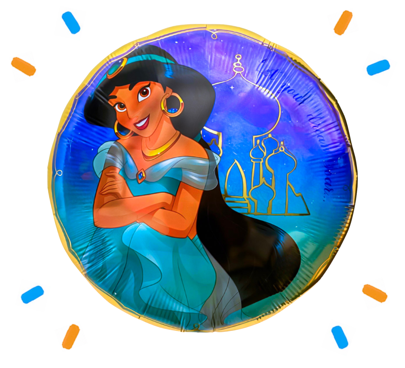 Jasmine Aladdin Disney Prinses Helium Ballon - Gevuld Met Helium - 46 cm