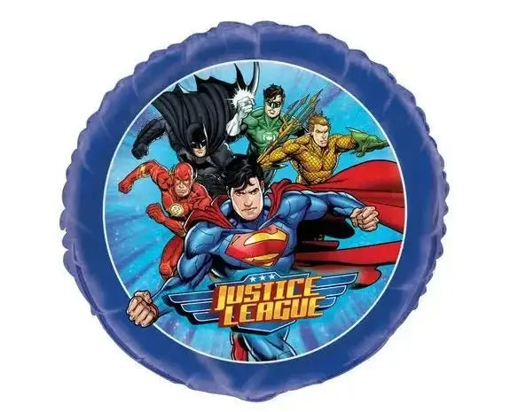 Justice League Folie Ballon - 45 cm - Ballonnenshop.nl