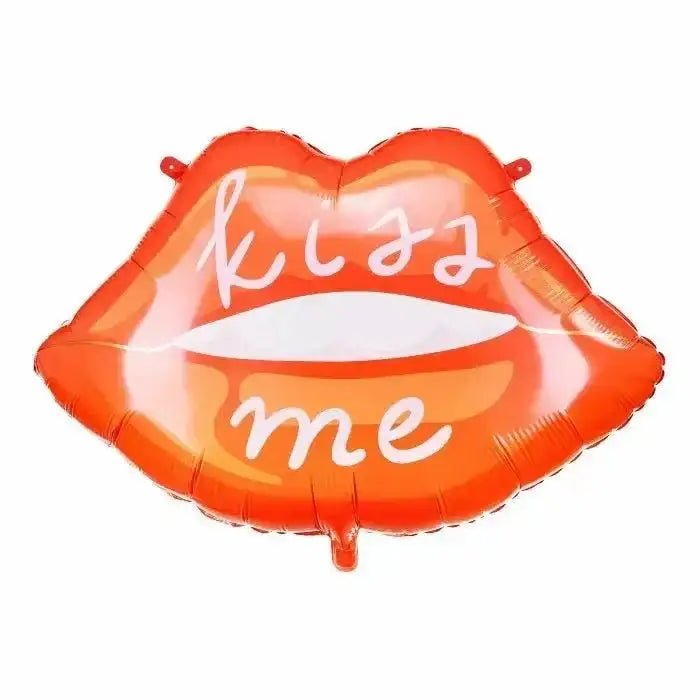 Kiss Me Folieballon - 86,5 x 65 cm - Ballonnenshop.nl