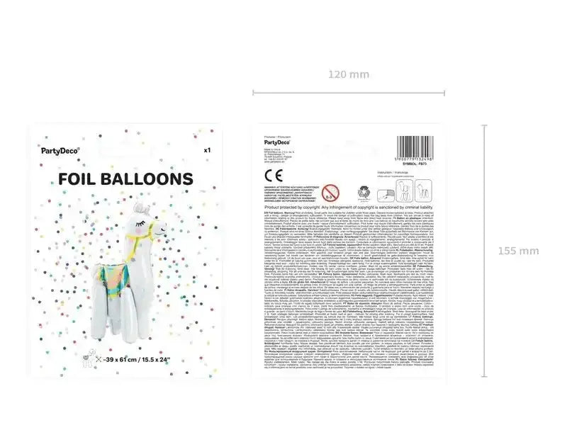 Lama Folie Ballon - 61 cm - Ballonnenshop.nl